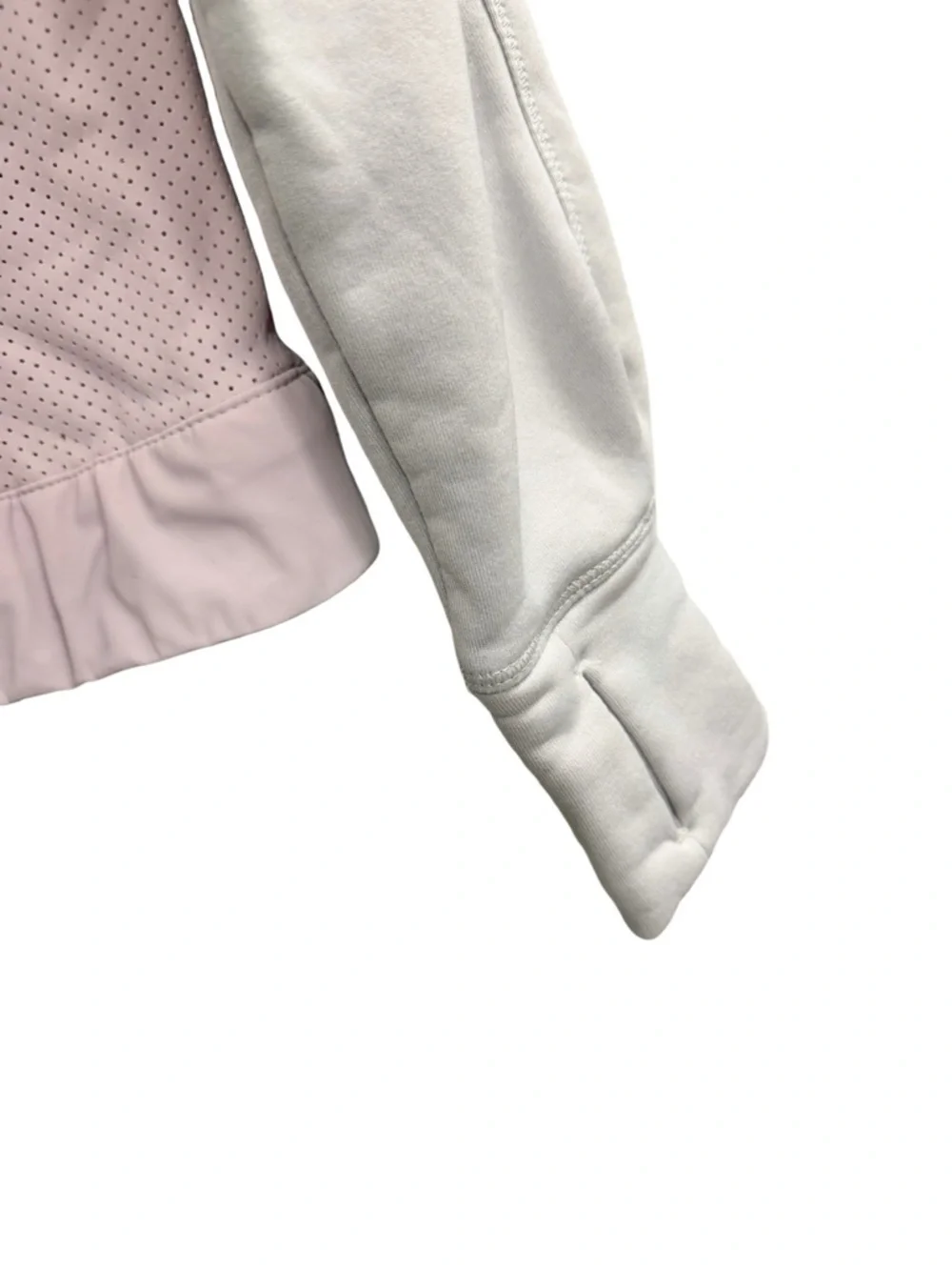 lululemon athletica Let’s Get Visible Pullover Pink Gray Reflective Size 4